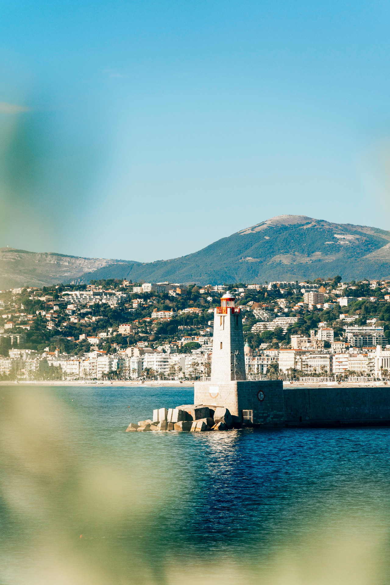 Vue aérienne de Nice